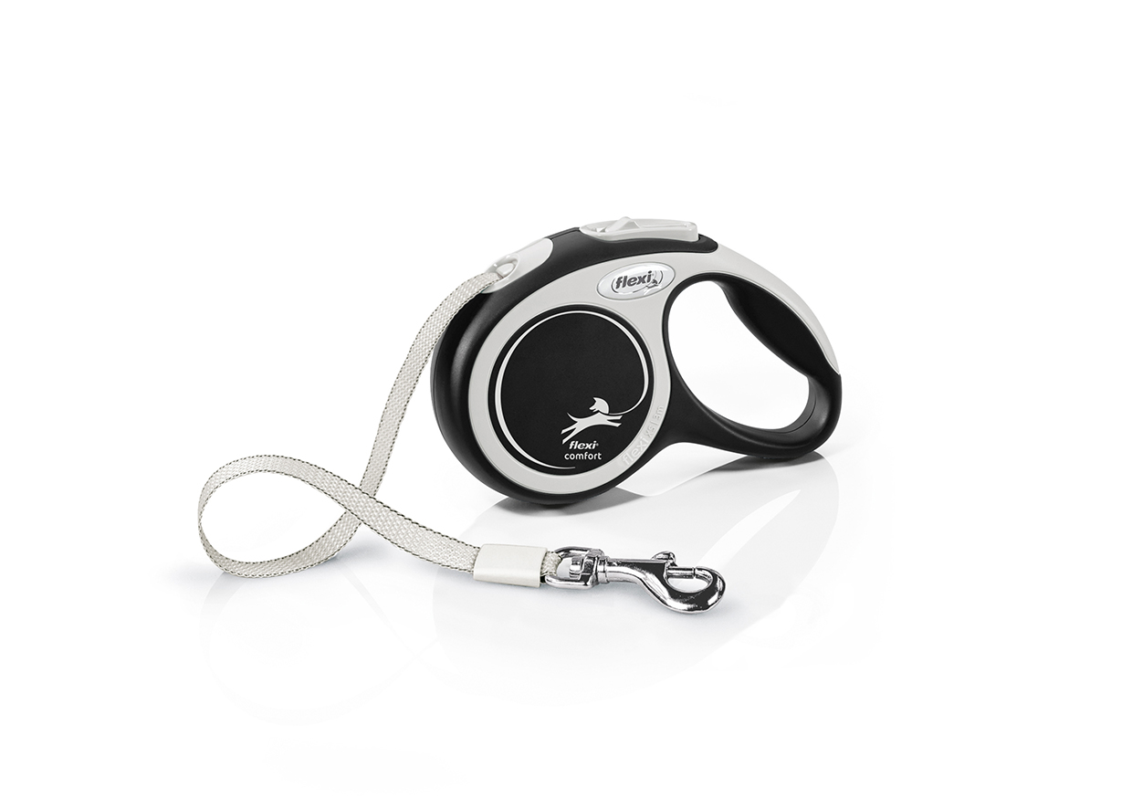 Flexi New Comfort XS Traka 3m-Crna