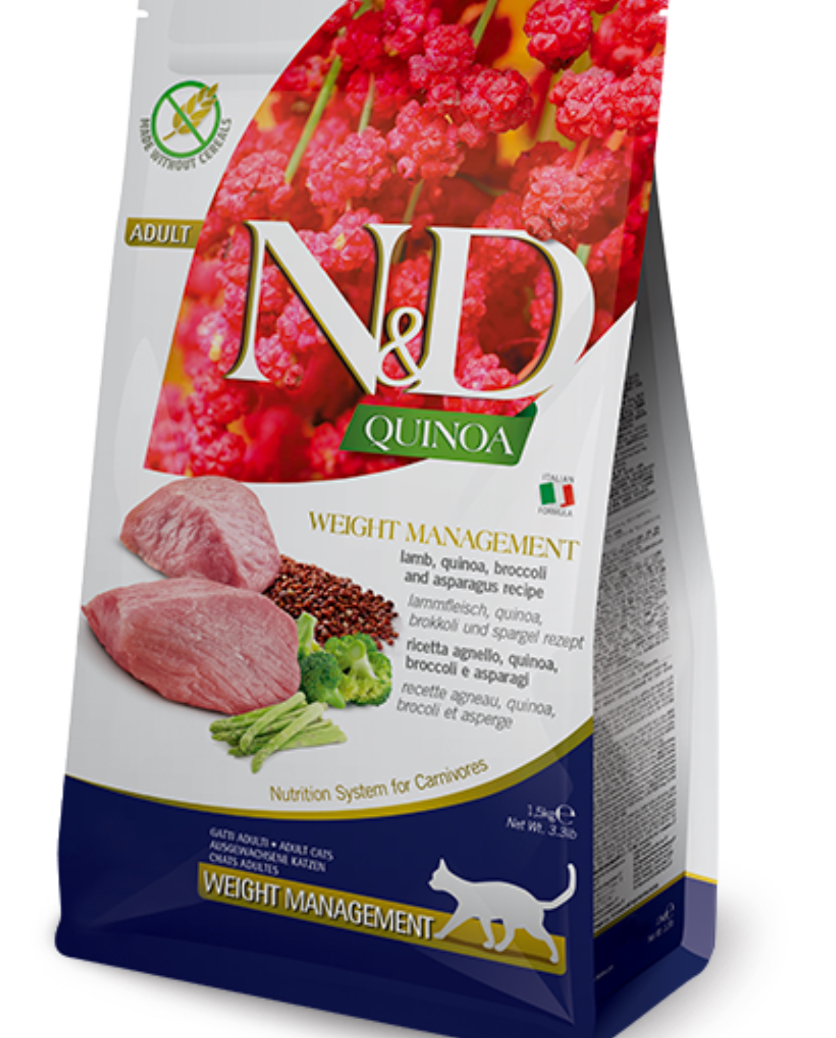 ND.QUINOA.CAT DIGESTION 1.5 kg.