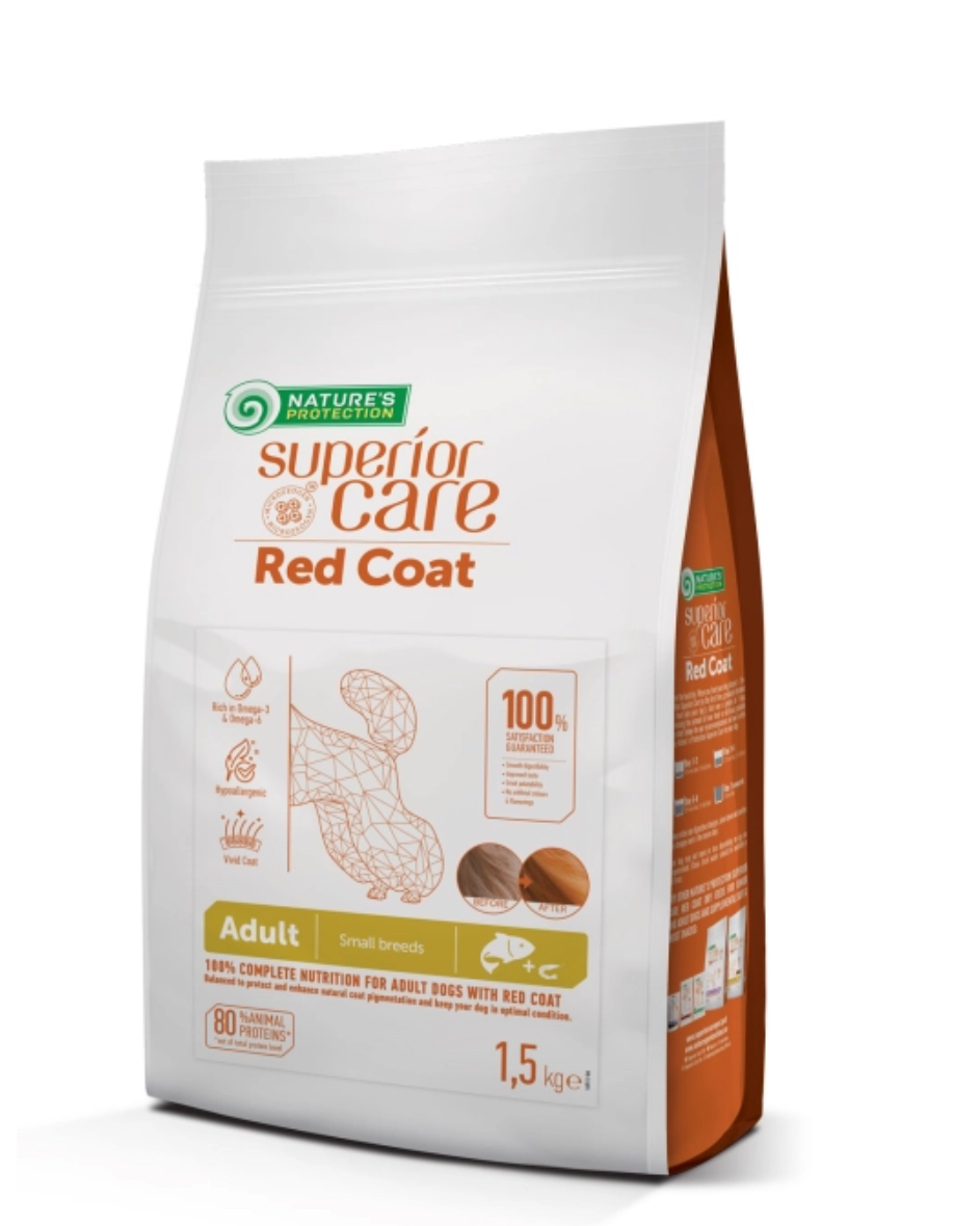 Nature's Protection crvena dlaka adult grain free 1.5 Kg-Losos