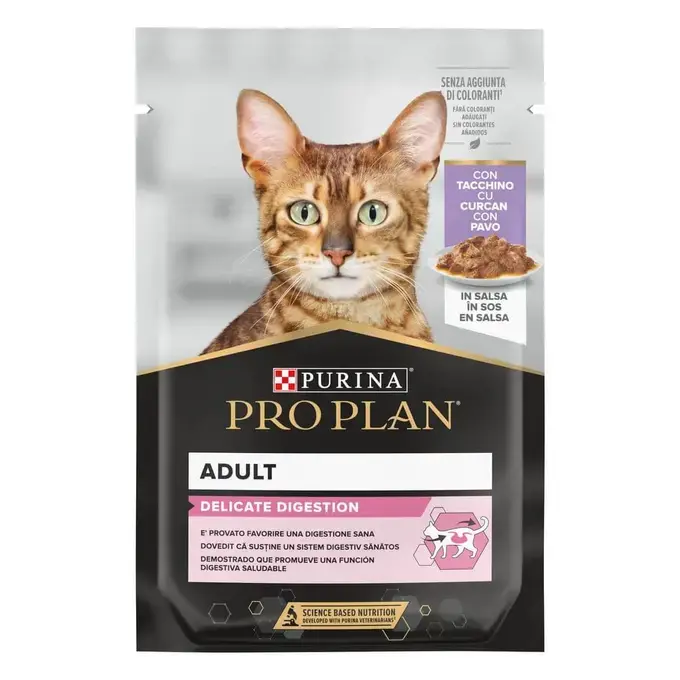 PROPLAN DELICATE CAT GIG TURKEY  26X85G HKM.523