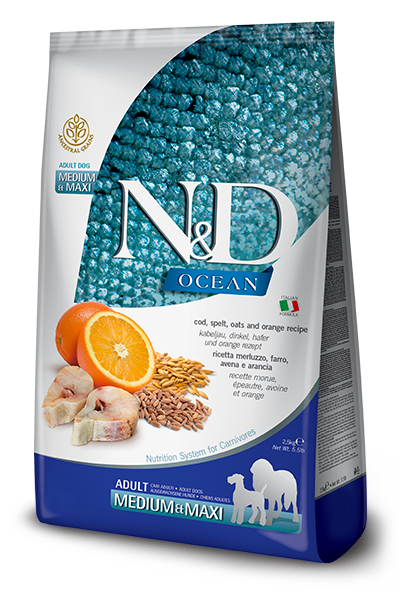 ND COD SPELTA ADULTMAXI/MEDIUM 1KG