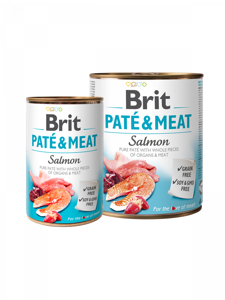 BRIT PATE SALMON 400GR