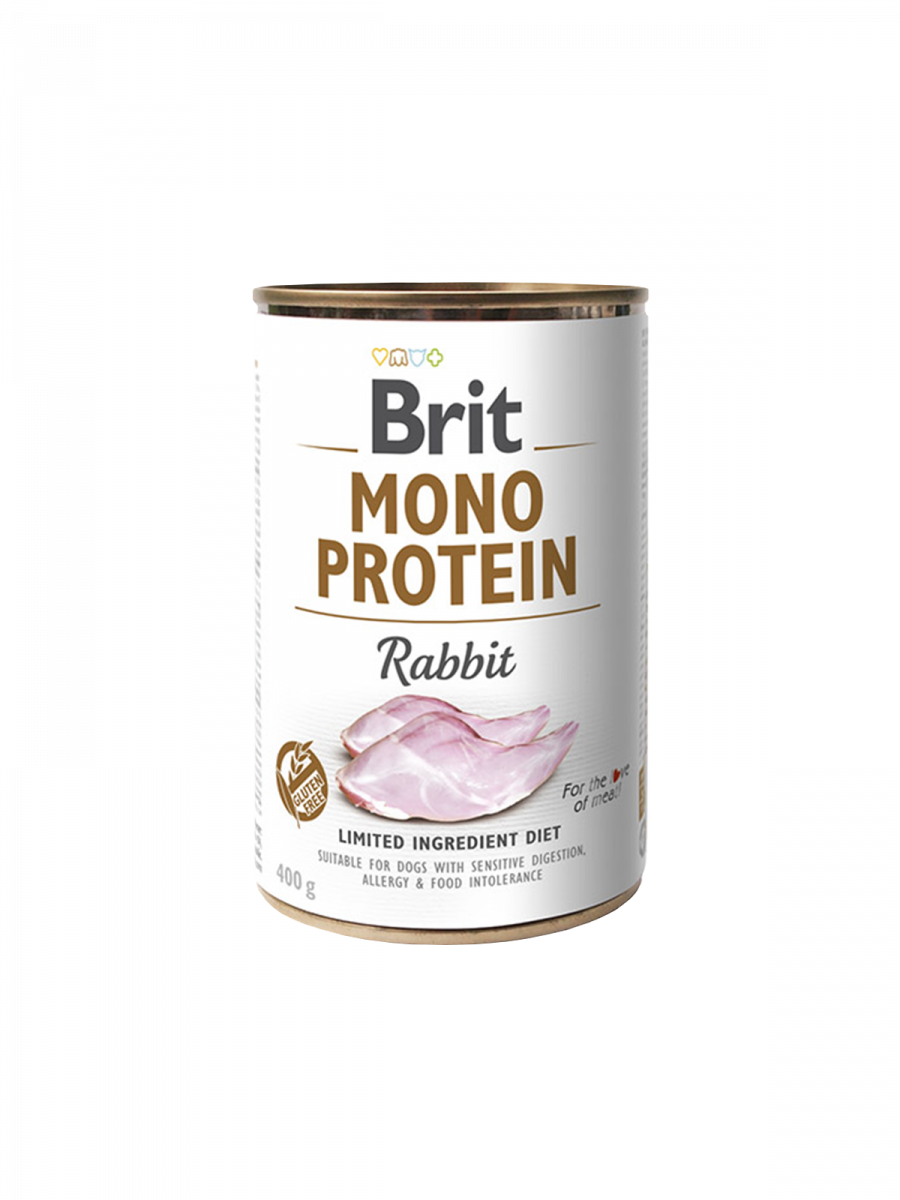 BRIT  MONO PROTEIN RABBIT 400GR
