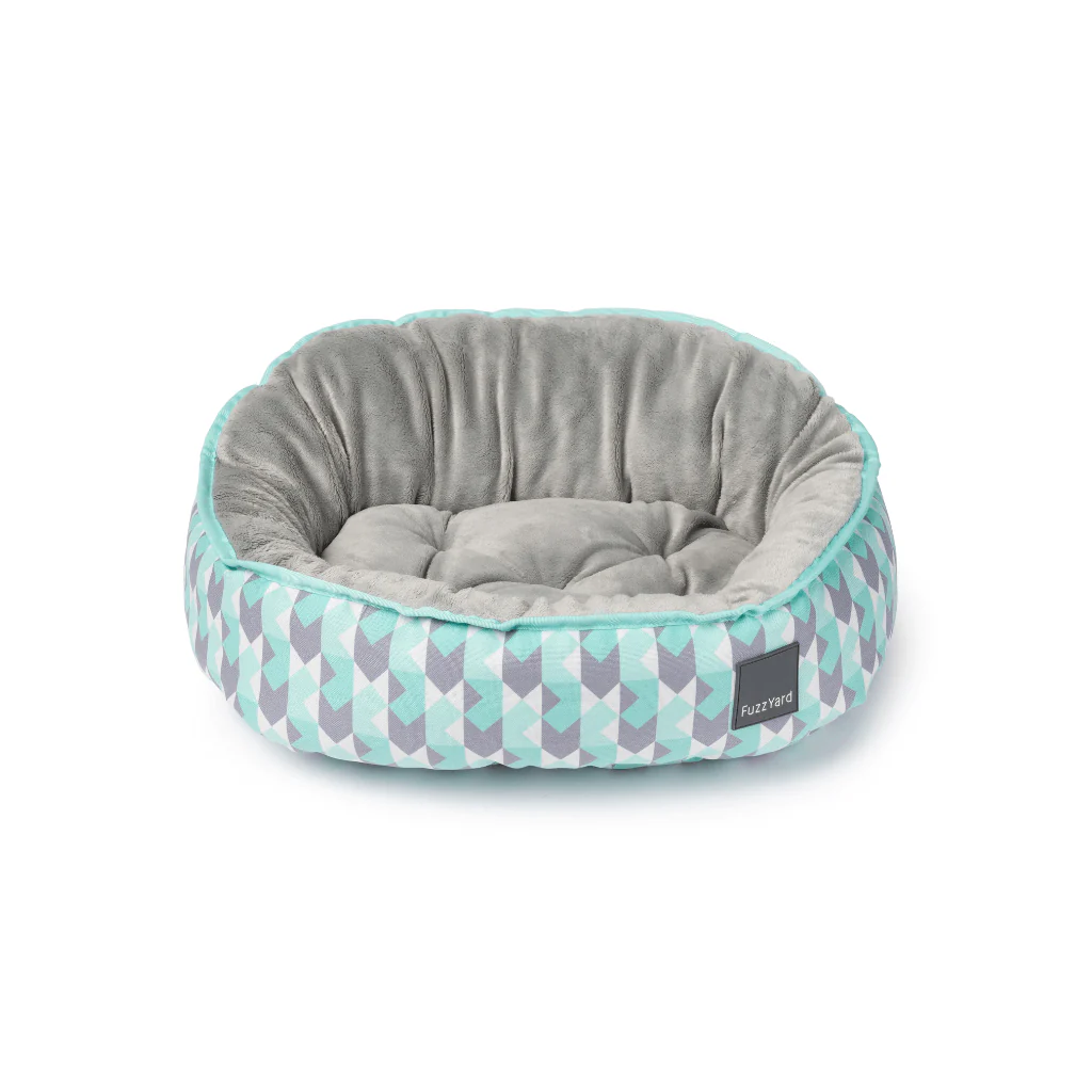 FuzzYard Reversible Bed - Mint Fizz