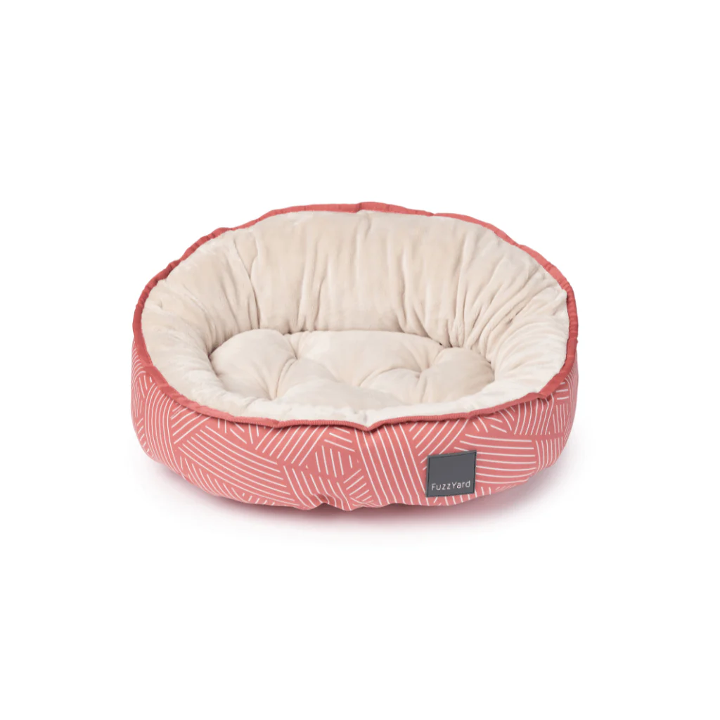 FuzzYard Reversible Bed - Thornbury - Brick Red M