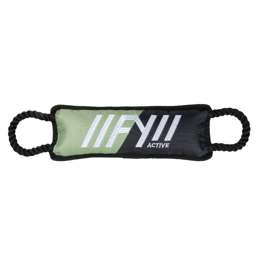 FY Active Dog Toy - Rope Tug - Khaki