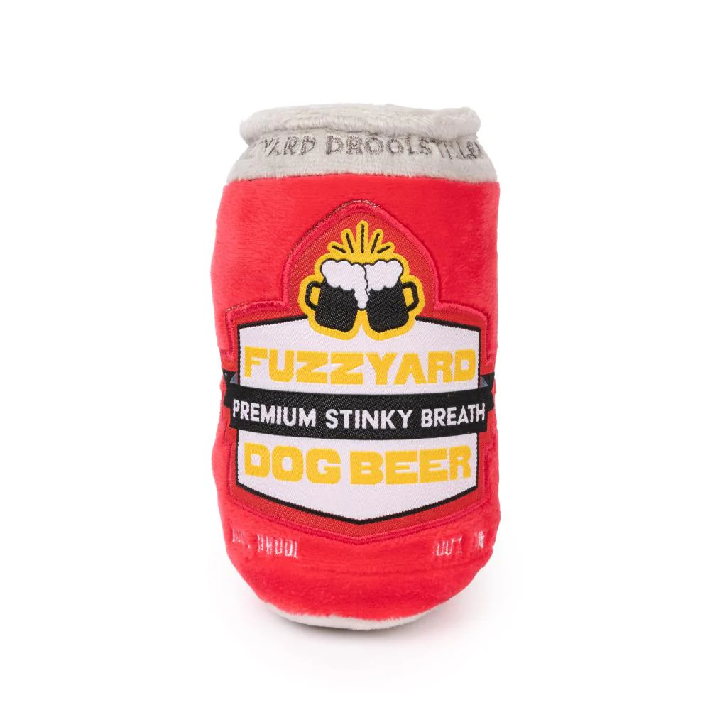 FuzzYard Toy - Drinks - Can - Dog Beer