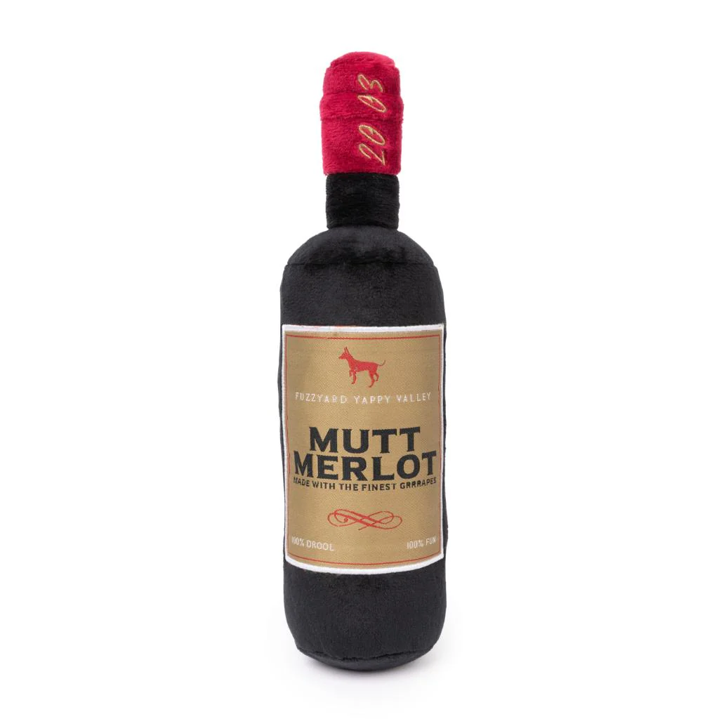 FuzzYard Toy - Drinks - Mutt Merlot