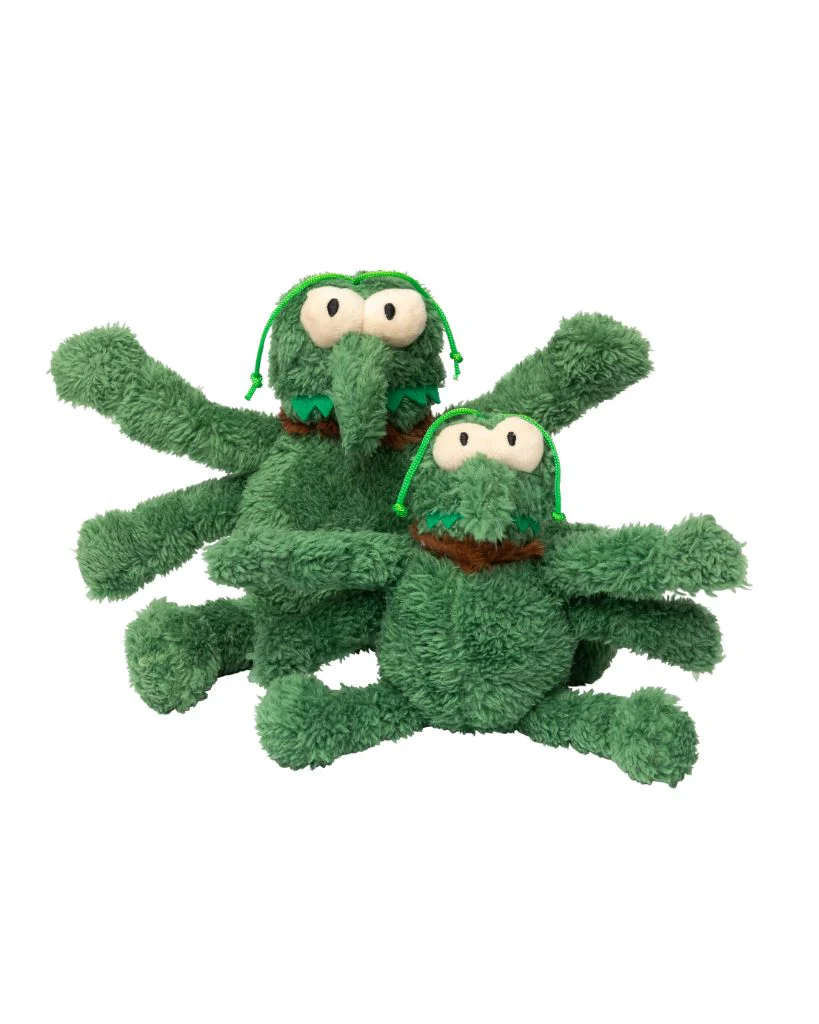 FuzzYard Toy - Nasties - Scratchy The Flea Green L