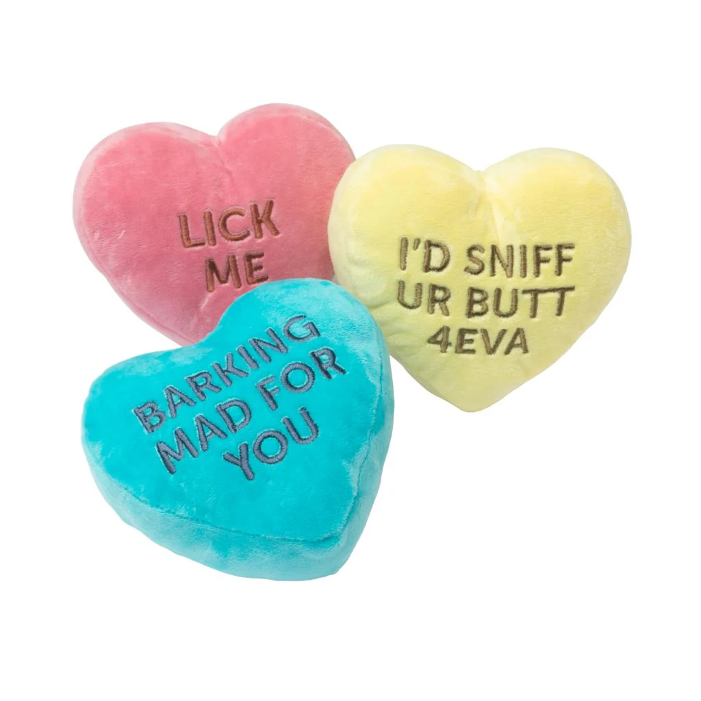 FuzzYard Toy - Candy Hearts 3 pack