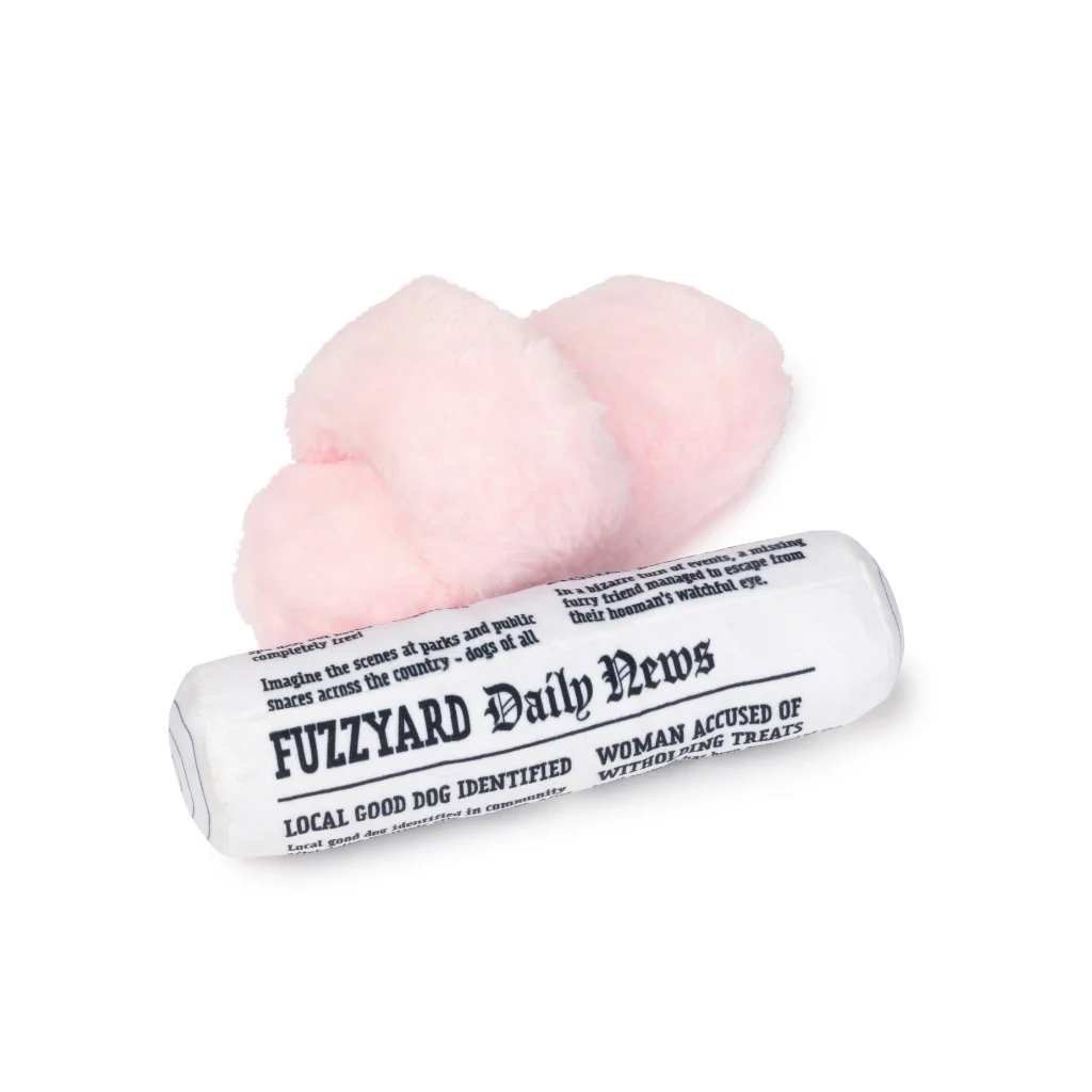 FuzzYard Toy - Perfect Match - Fetch My Slippers & Paper 2Pk