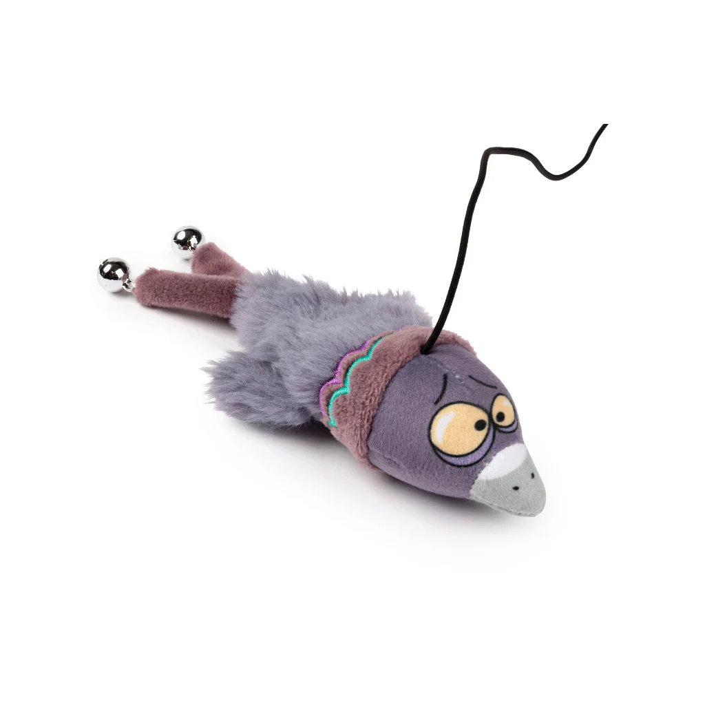 FuzzYard Cat Toy - The Yeetz - Peace Out Pigeon