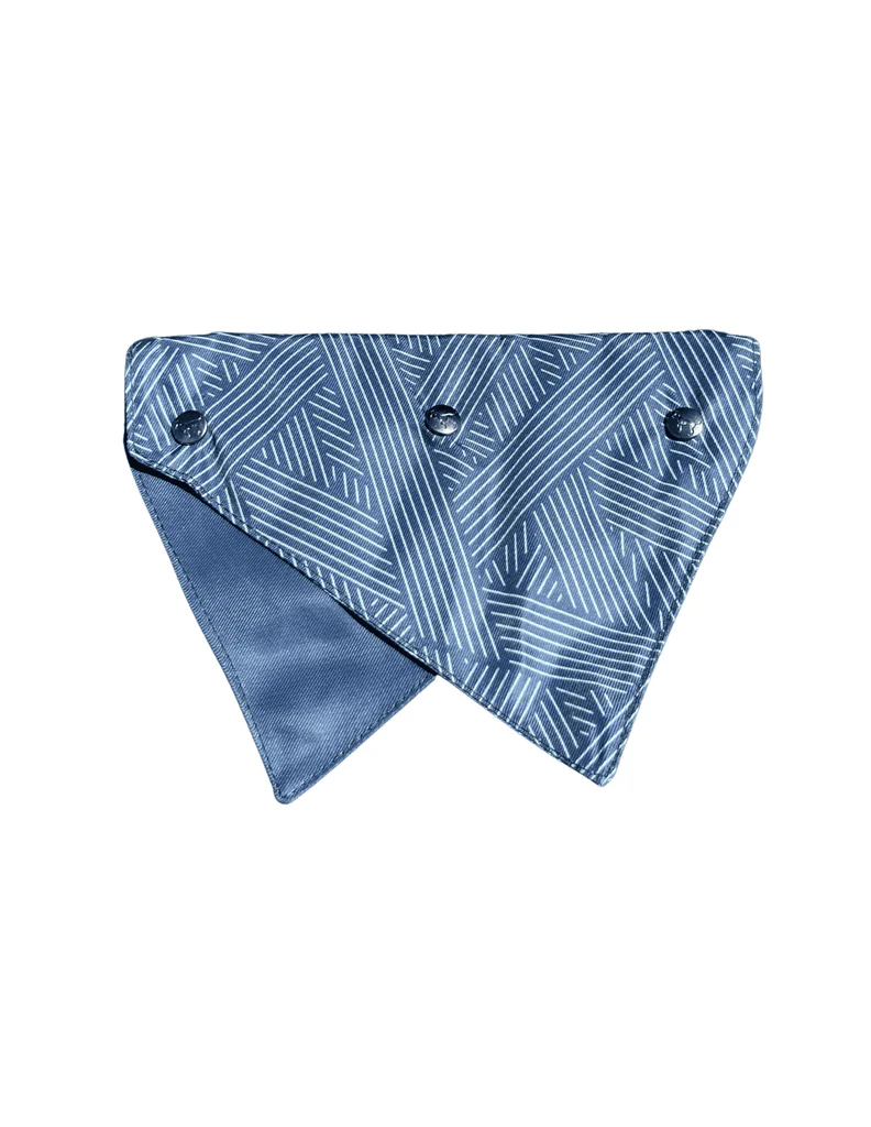 FuzzYard Bandana - Thornbury - Aegean Blue S/M