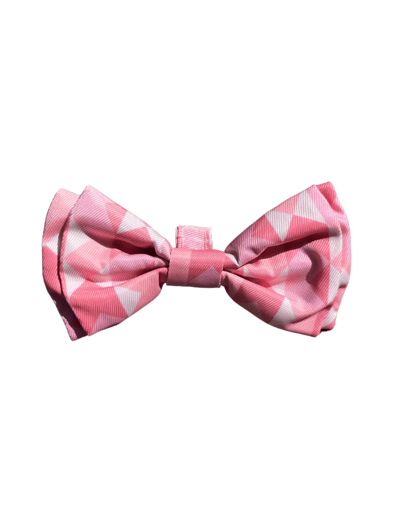 FuzzYard Bowtie - Pink Lemonade S