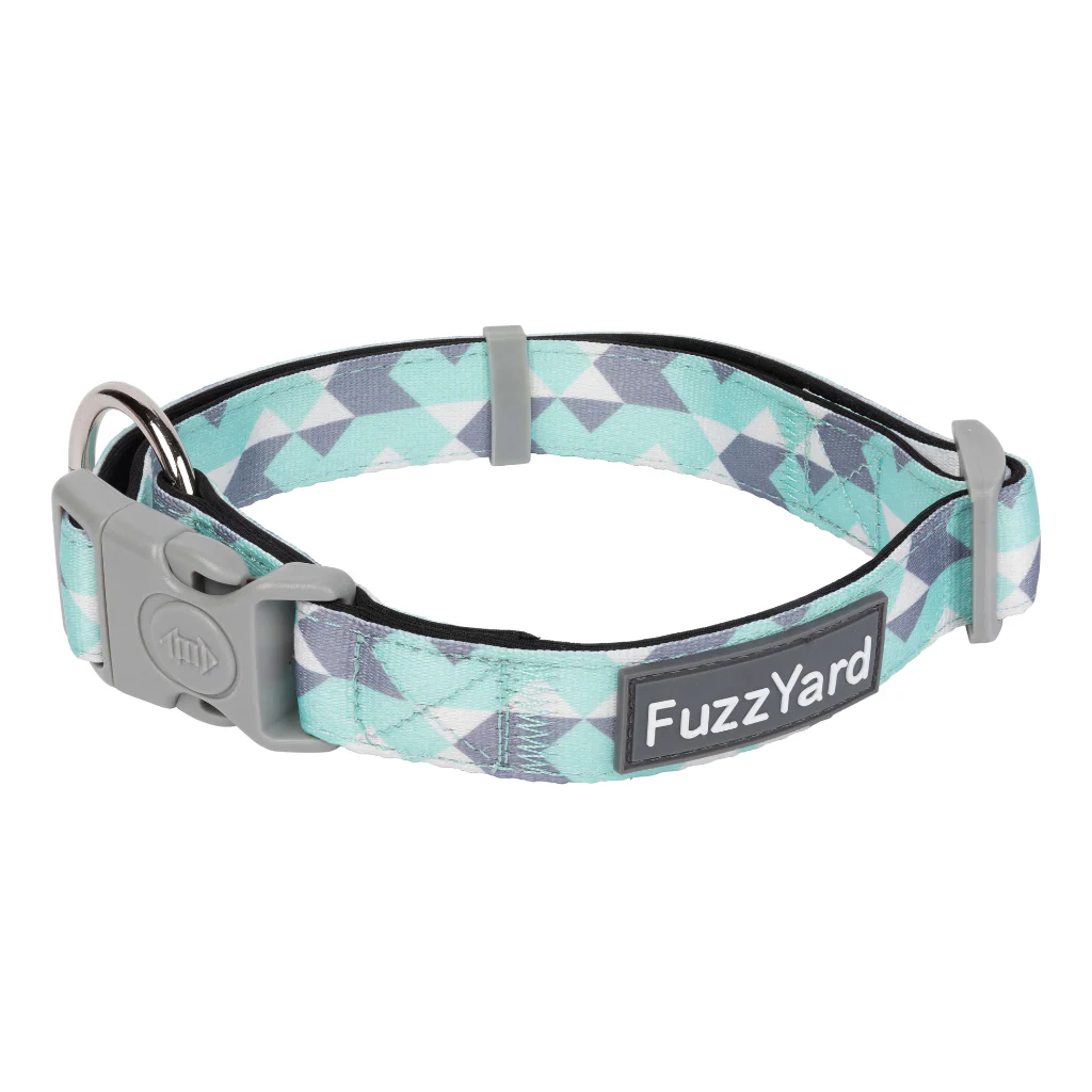 FuzzYard Dog Collar - Mint Fizz M