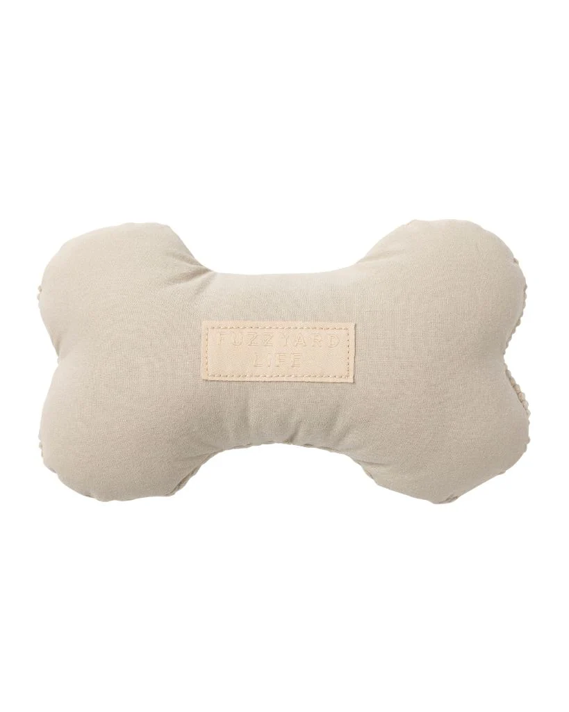 FuzzYard LIFE Bone Toy - Sandstone S