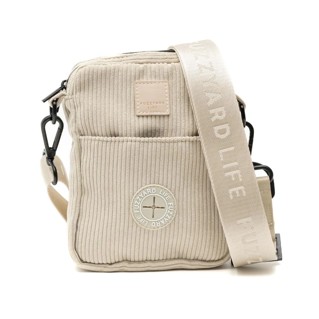 FuzzYard Life Corduroy Cross Body Bag - Sandstone