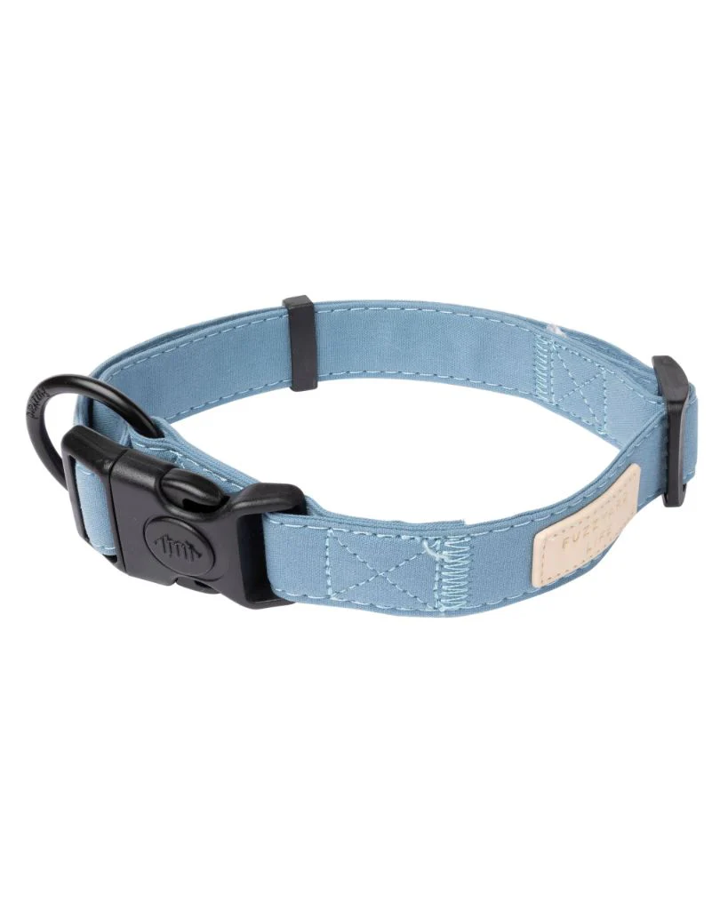 FuzzYard LIFE Cotton Collar - French Blue M