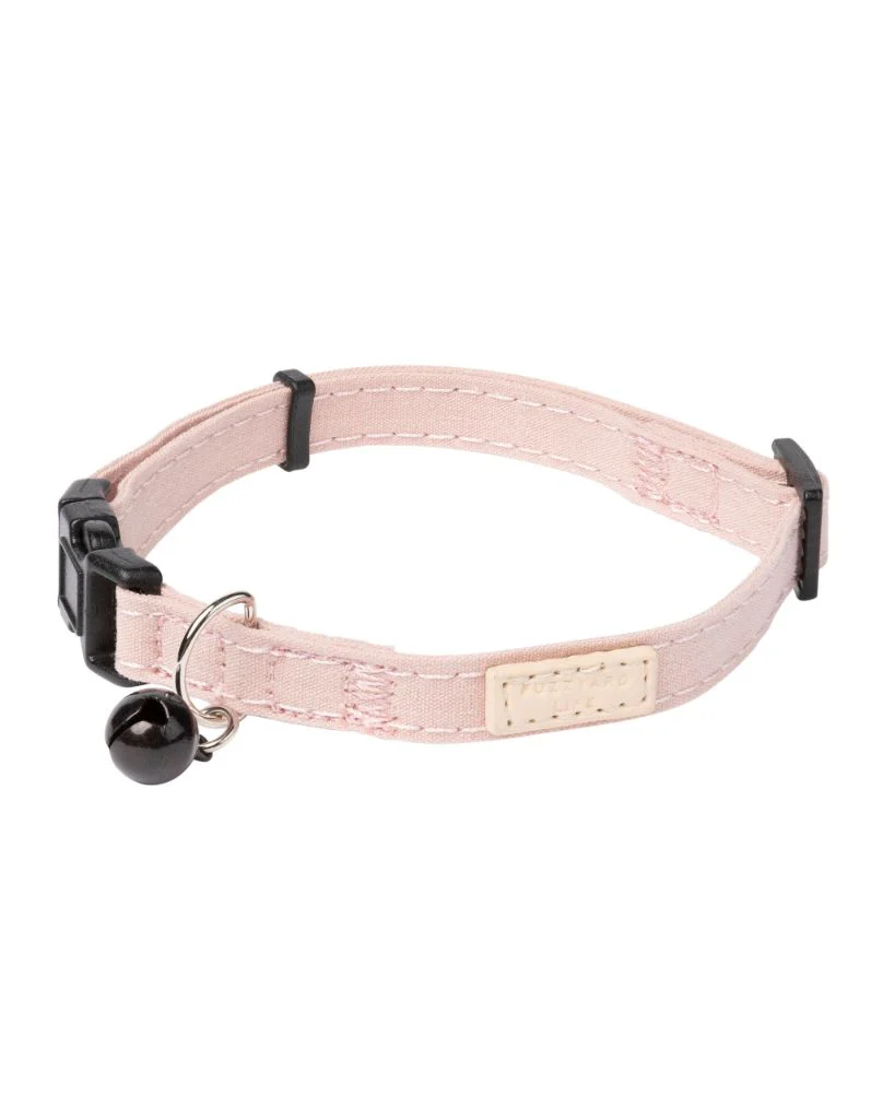 FuzzYard LIFE Cotton Cat Collar - Soft Blush