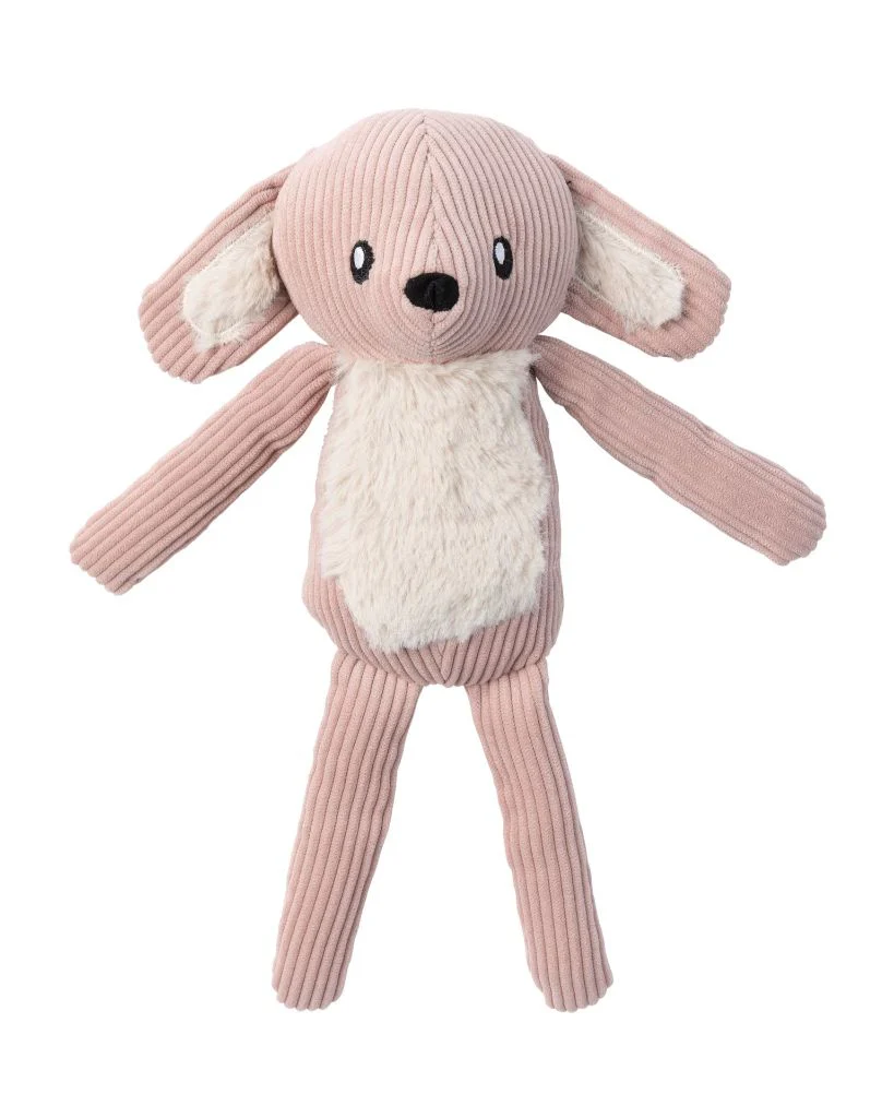 FuzzYard LIFE Corduroy Toy - Soft Blush Bunny