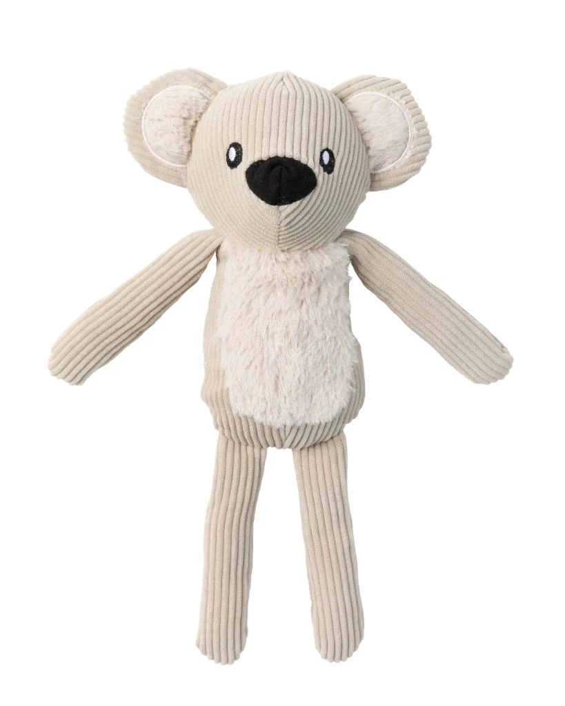FuzzYard LIFE Corduroy Toy - Sandstone Koala