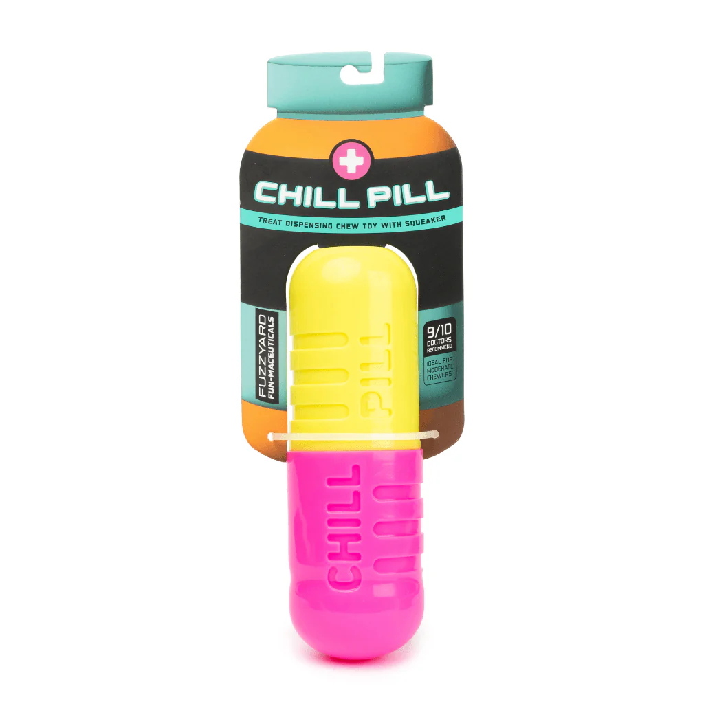 FuzzYard Interactive Chew Toy - Chill Pill