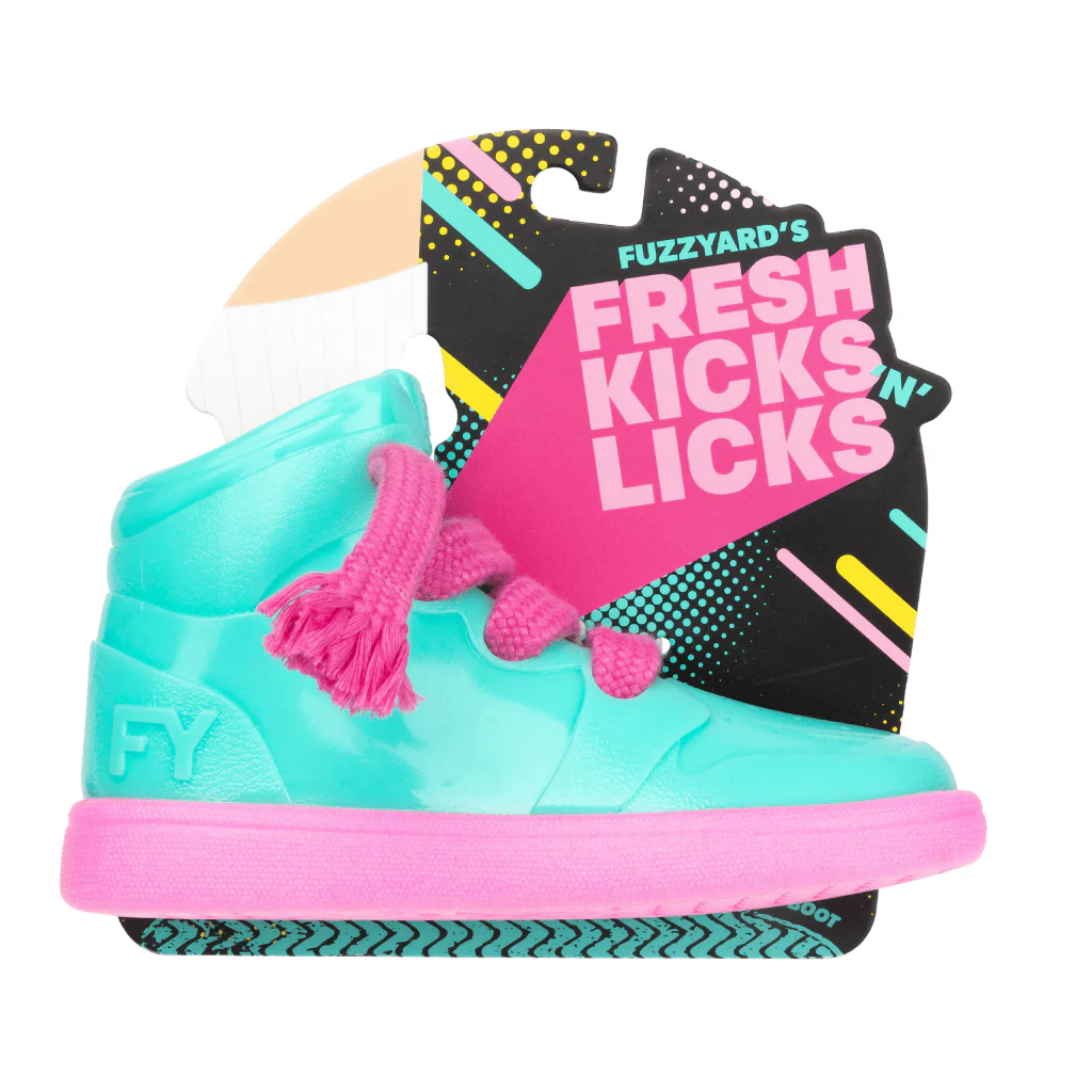 FuzzYard Interactive Chew Toy - Fresh Kicks n' Licks