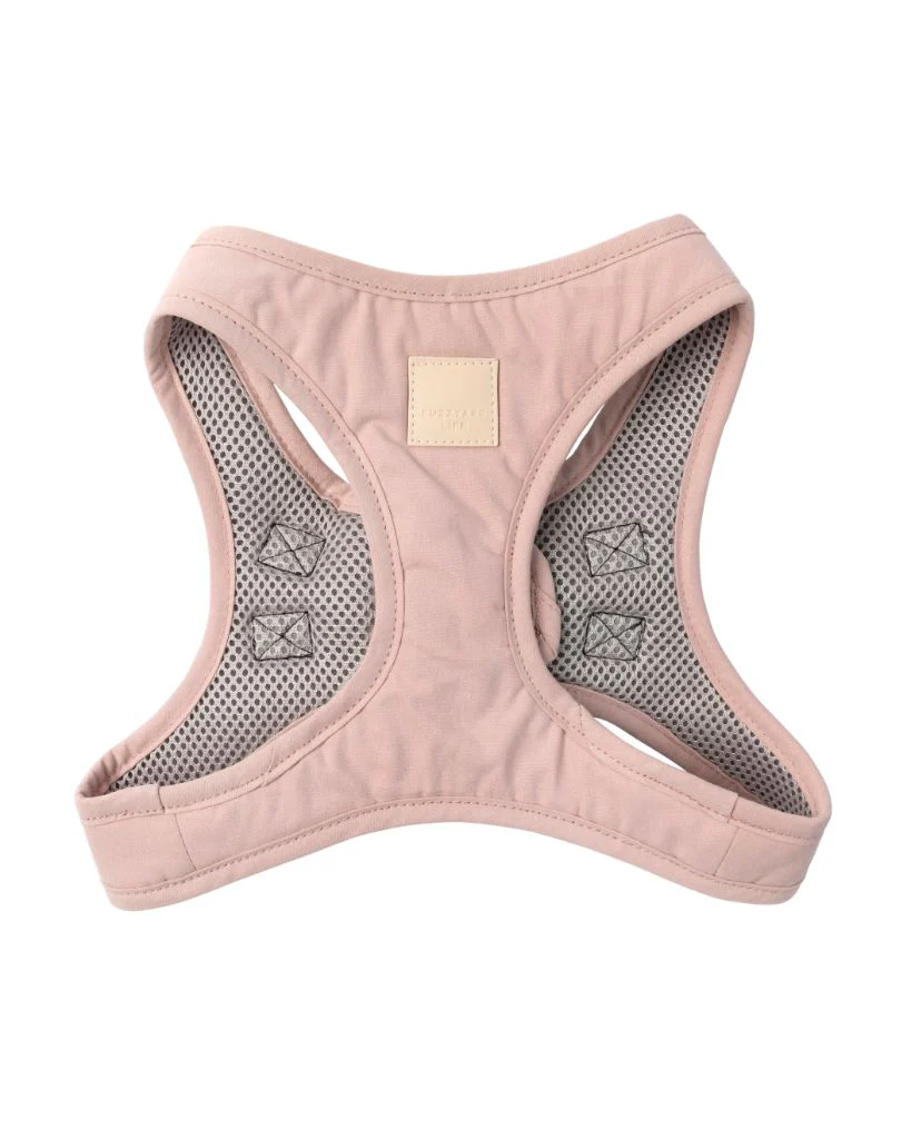 FuzzYard LIFE Cotton Step In Harness - Soft Blush