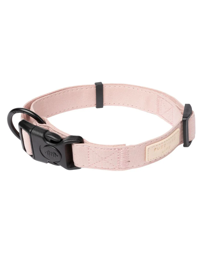 FuzzYard LIFE Cotton Collar - Soft Blush