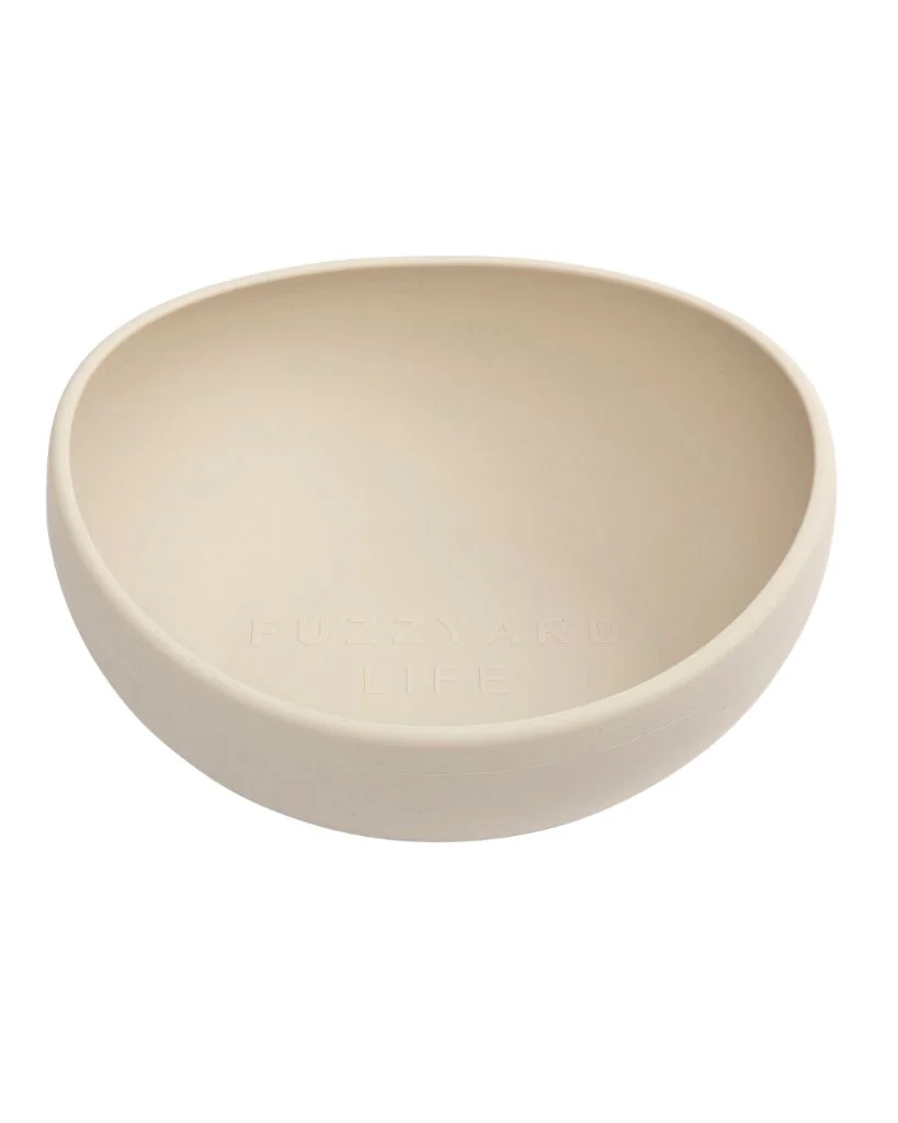 FuzzYard LIFE Silicone Bowl - Sandstone L