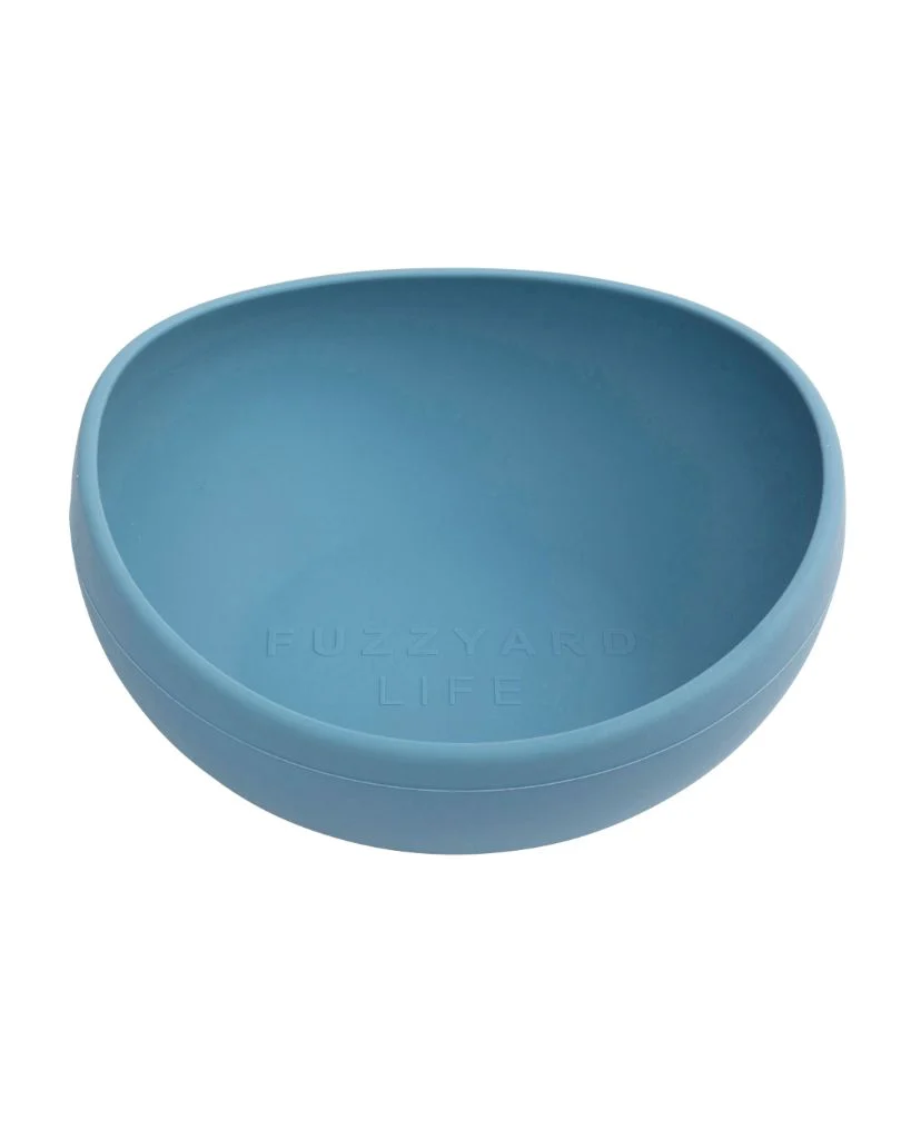 FuzzYard LIFE Silicone Bowl - French Blue M