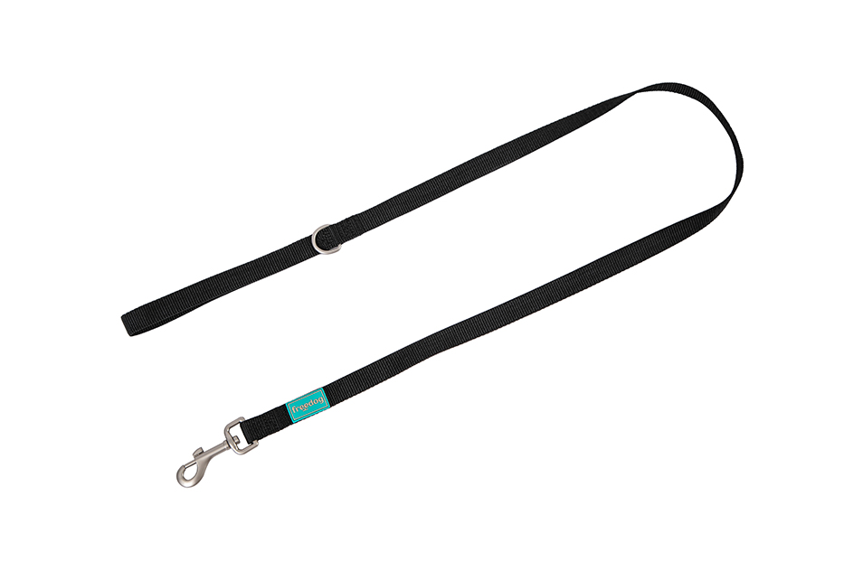 Povodac Nylon Basic crni 10 mm × 120 cm