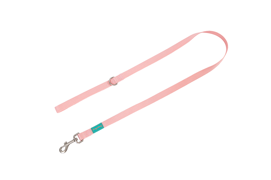 Povodac Nylon Basic roze 10 mm × 120 cm