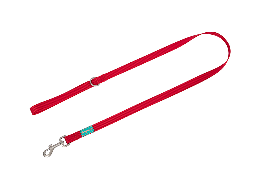 Povodac Nylon Basic crveni 15 mm × 120 cm