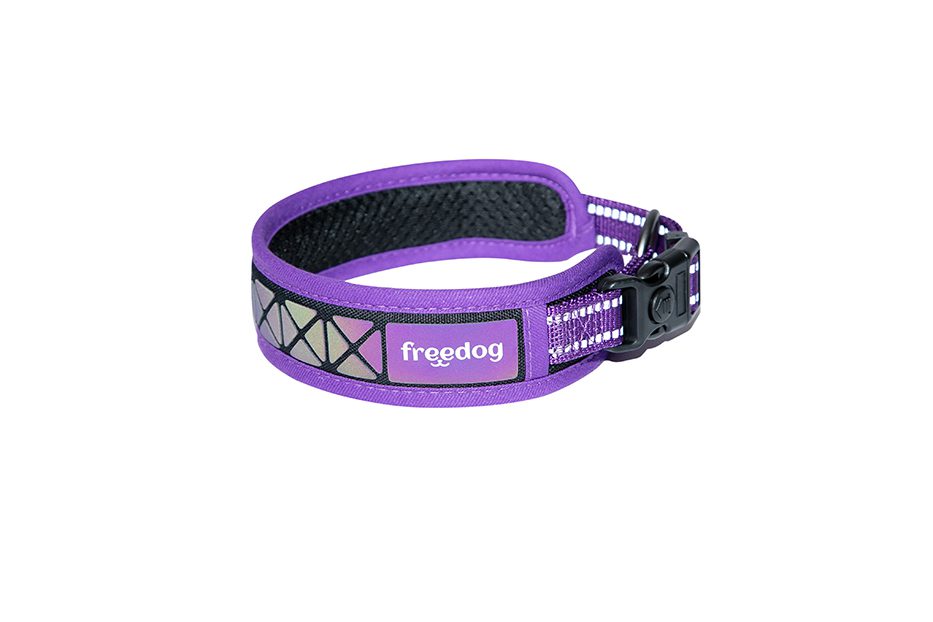 Ogrlica Boreal lila 15 mm × 30/42 cm