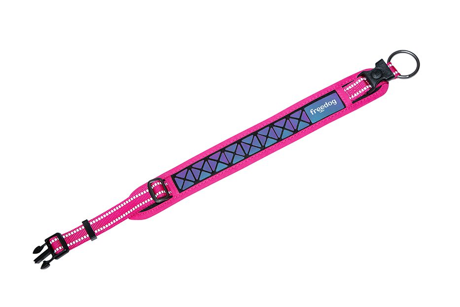 Ogrlica Boreal fuksija 15 mm × 30/42 cm