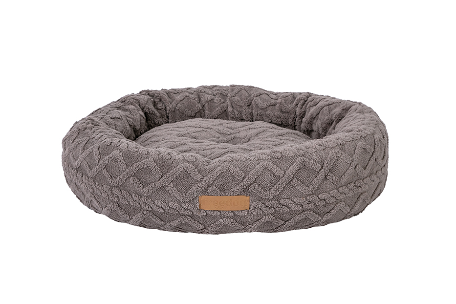 Krevet Donut Arctic svijetlo sivi 58 × 14 cm