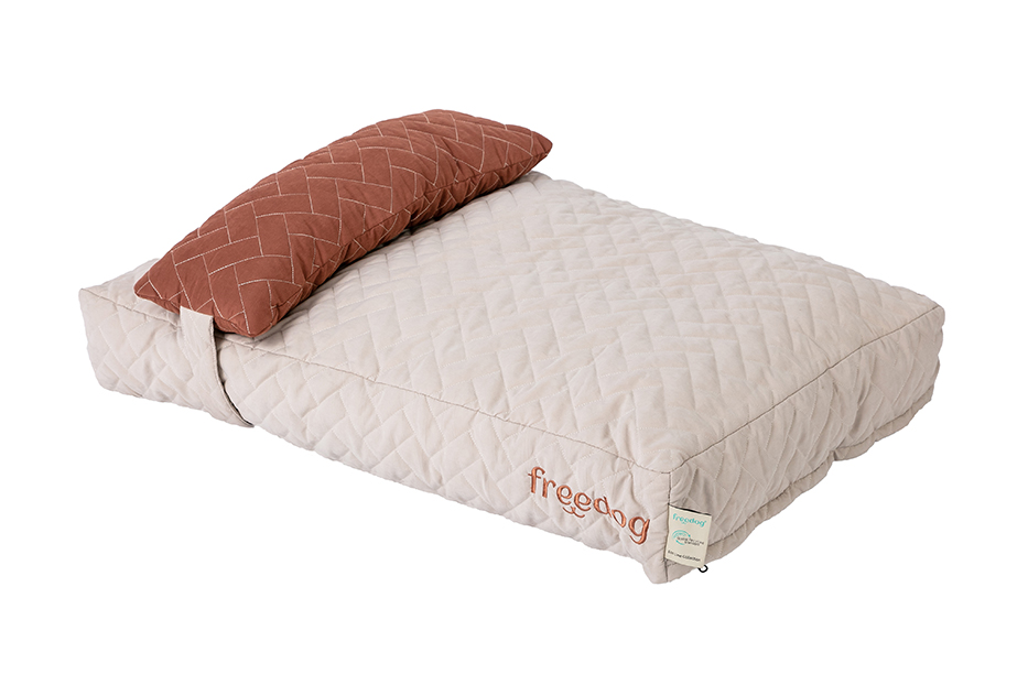 Madrac Shufu krem 91 × 61 × 14 cm 100% reciklirano