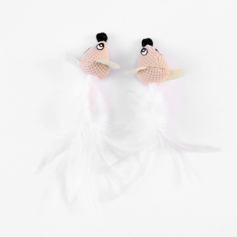 Set dva miša s perom 10 × 4 cm