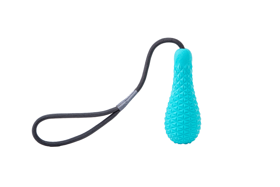 Igracka kugla za žvakanje s konopcem 20 cm