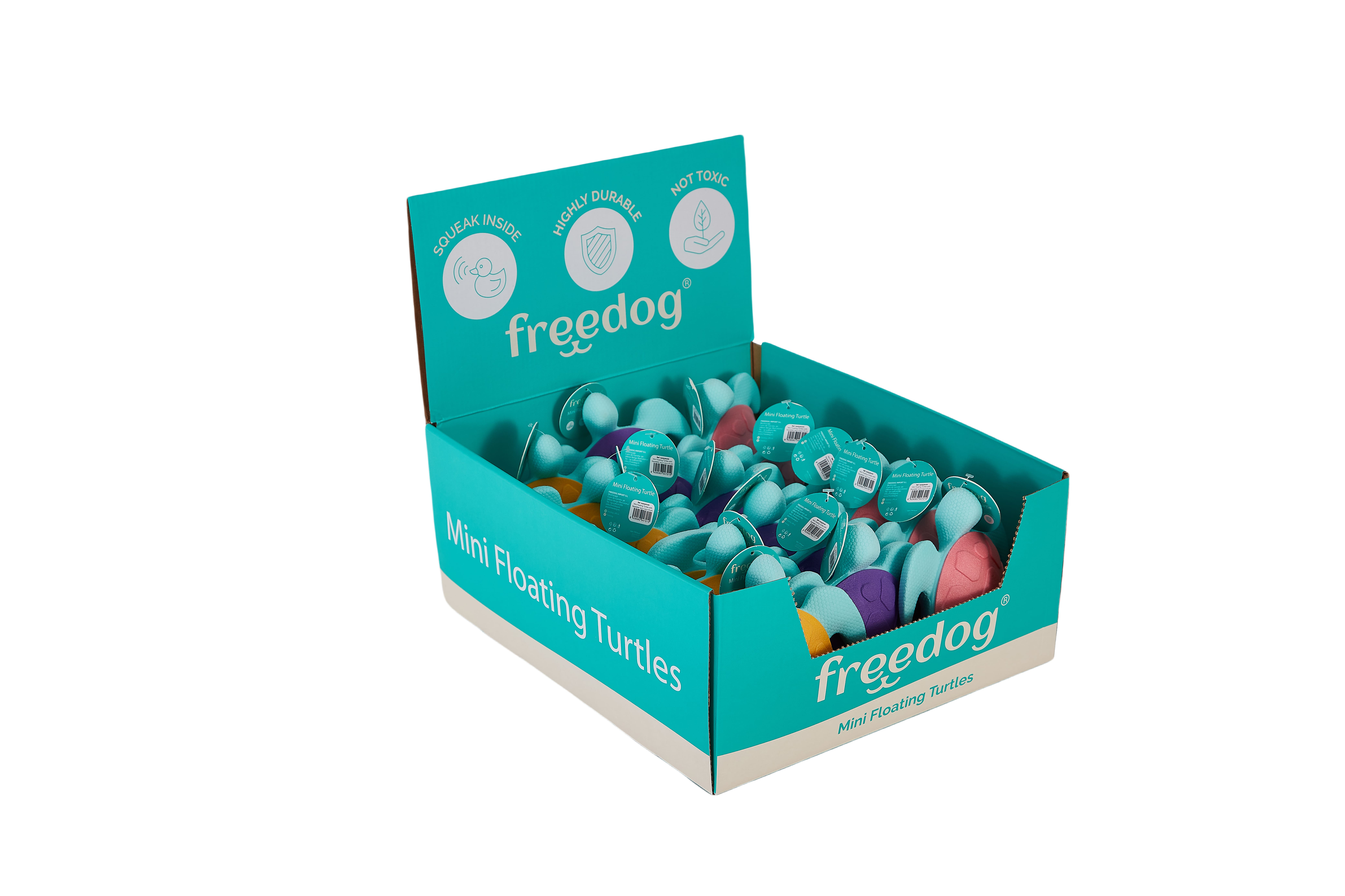 Display Mini Floating Turtles 14,5 × 14,5 × 6 cm 18 kom