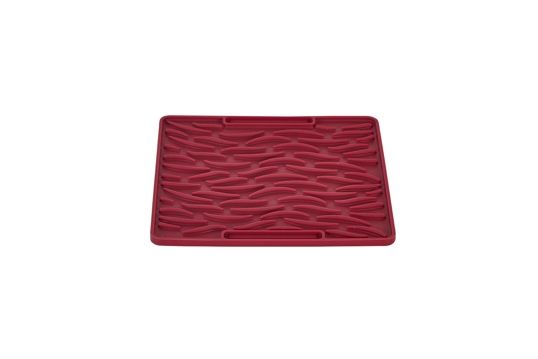 Smooth Mat Wave bordo 20 × 20 cm