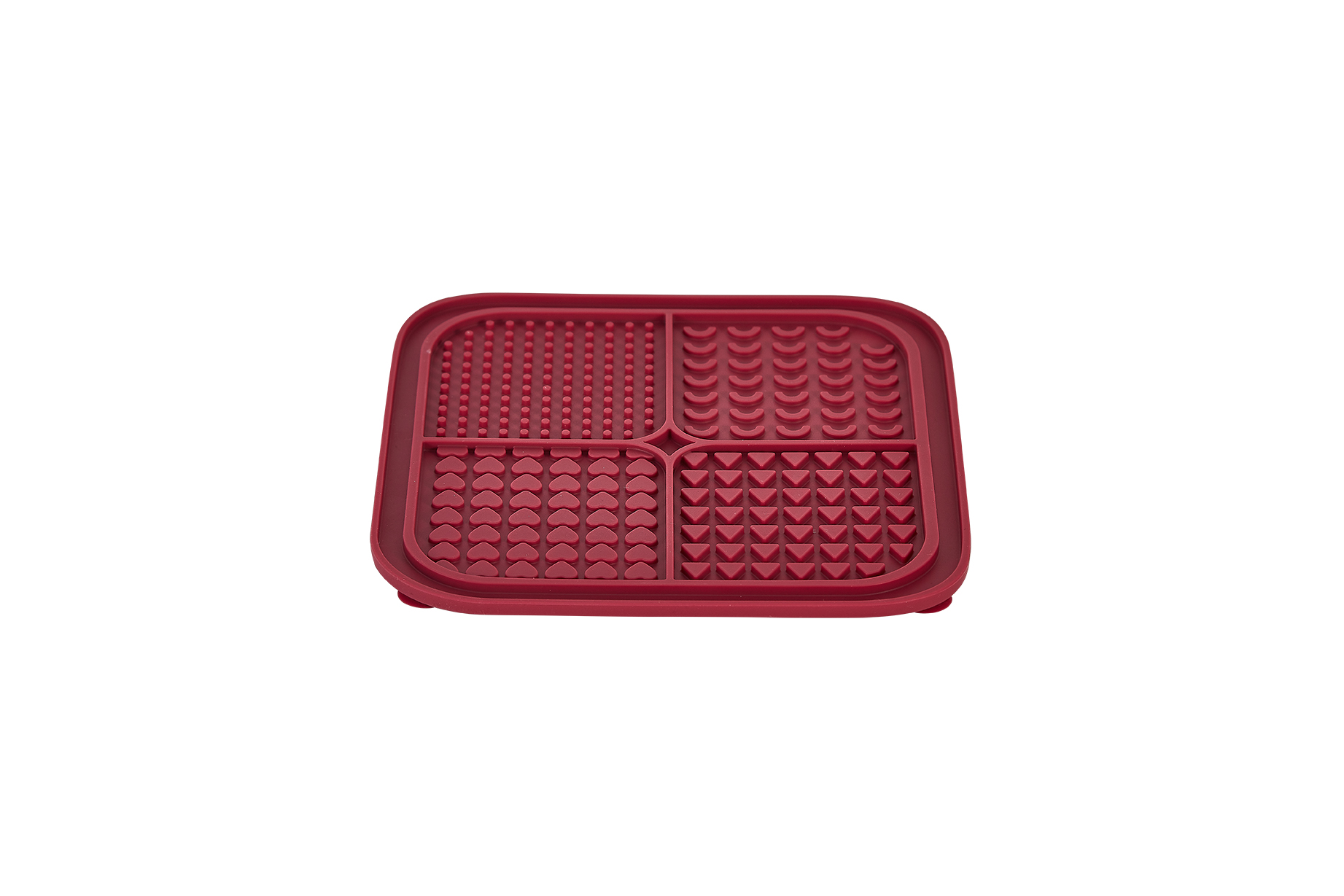 Smooth Mat Multiplay bordo 20 × 20 cm