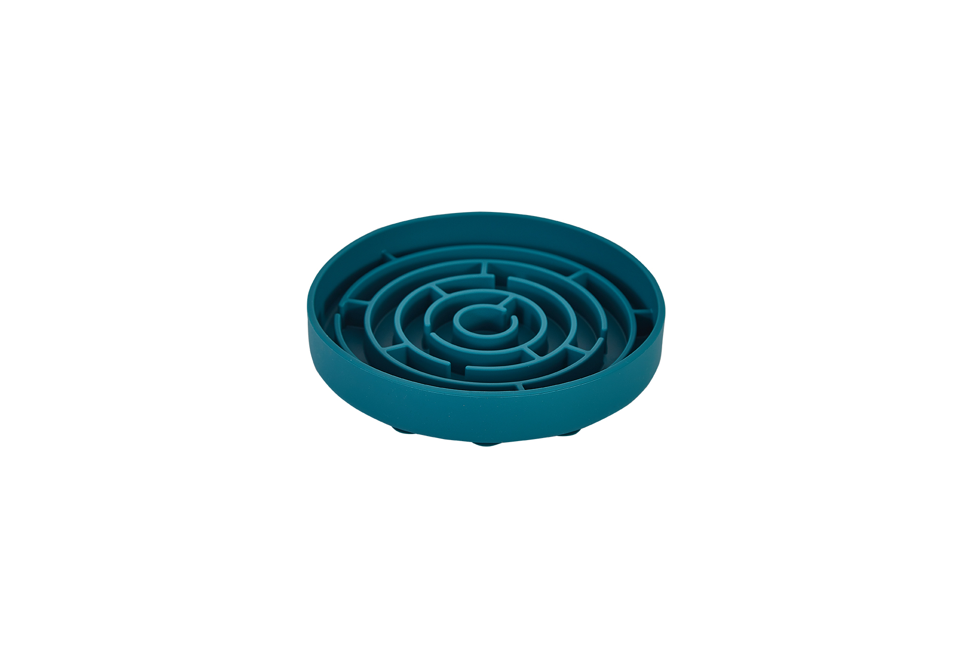 Bowl Soft Slow Food plavo-teal 18 × 18 × 3,4 cm