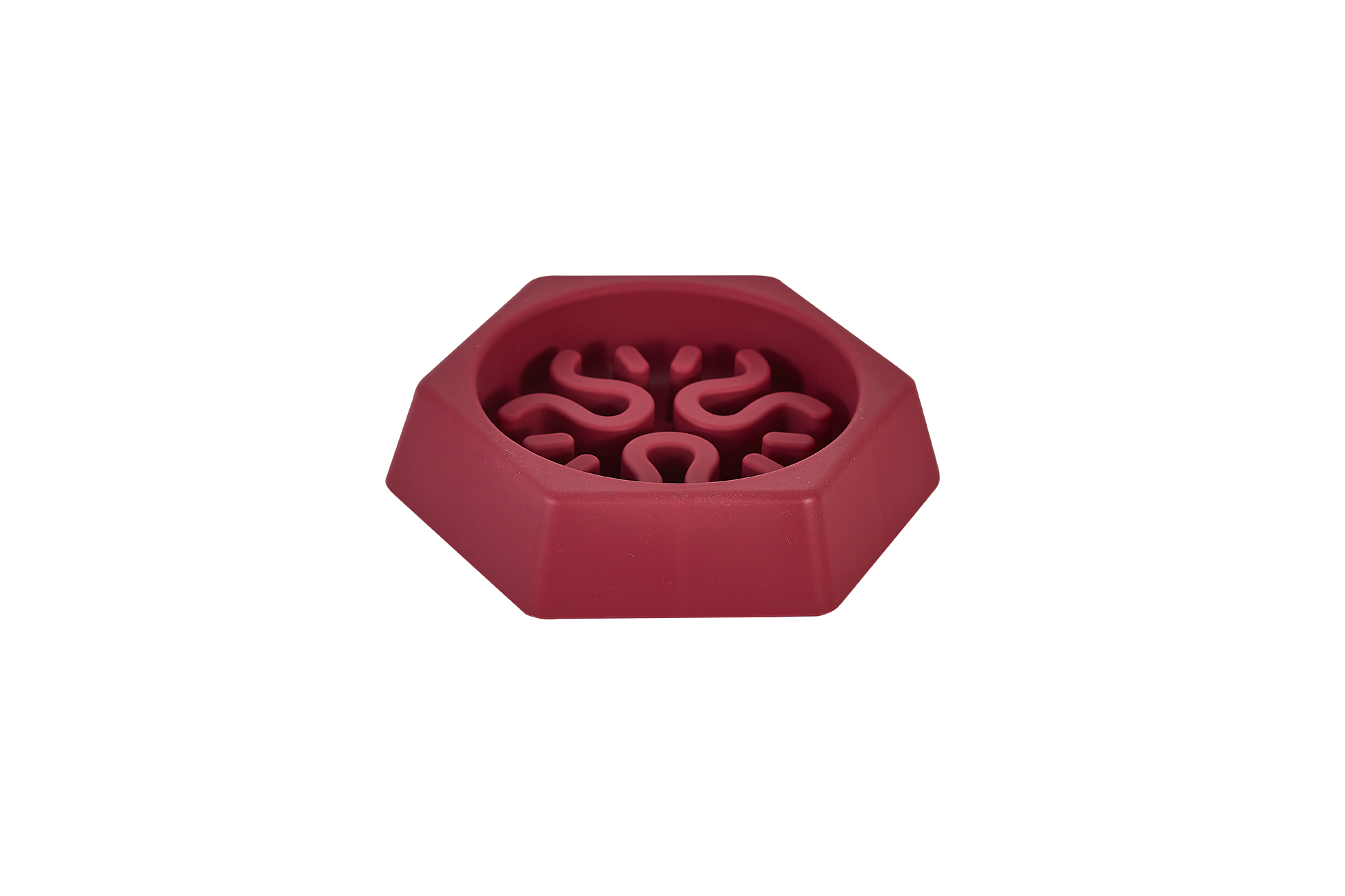 Bowl Fringe bordo 21 × 18,5 × 4,5 cm