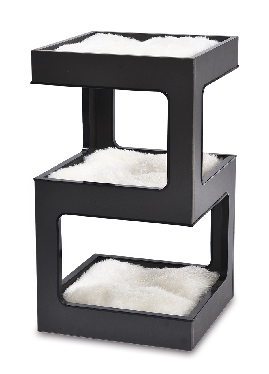 Grebalica Balkon crna 34 × 34 × 60 cm