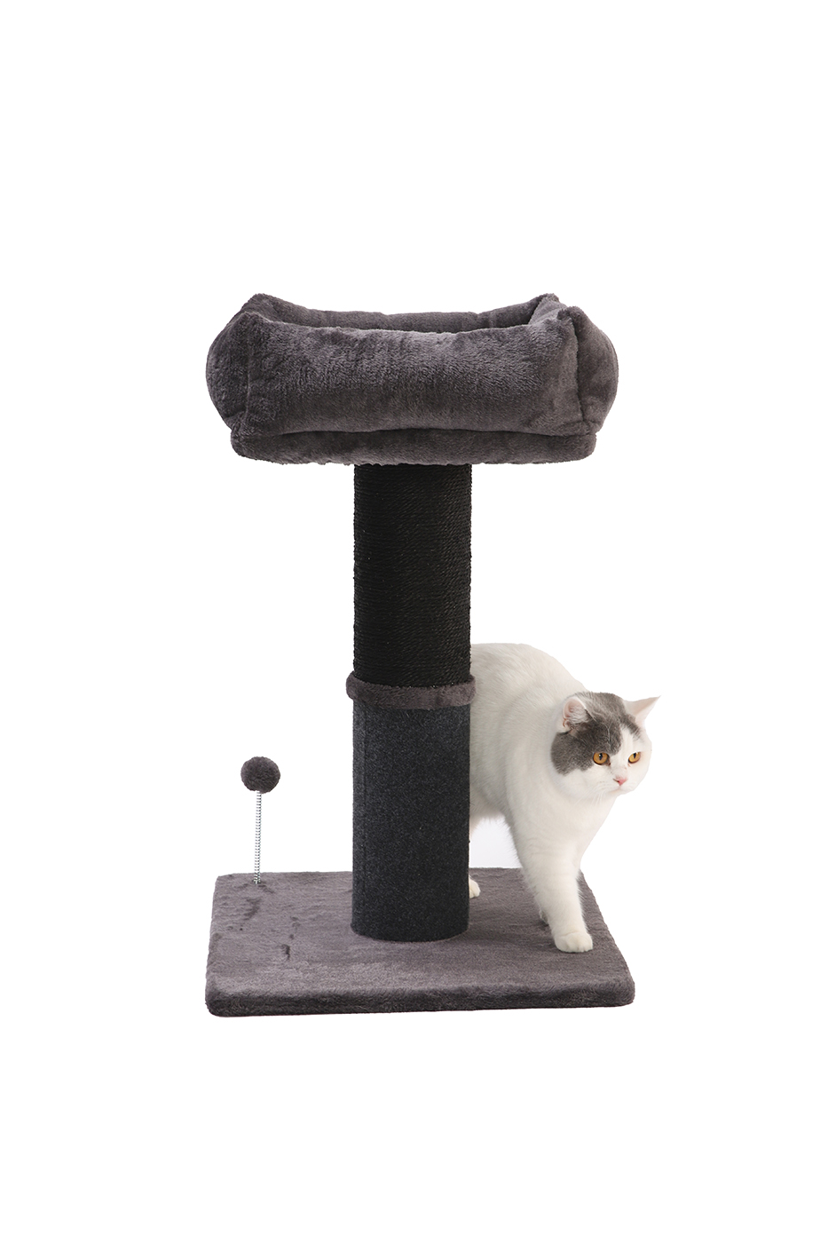 Grebalica Sofa Stool tamno siva 49 × 49 × 77 cm