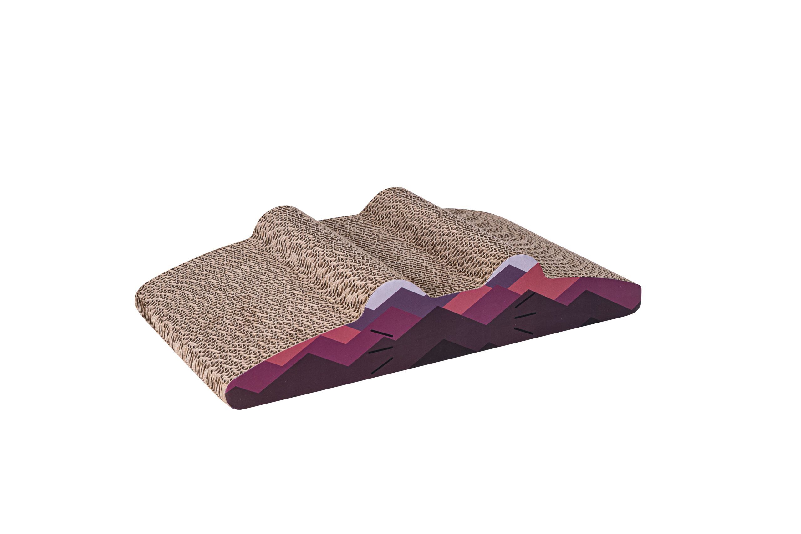 Karton grebalica žaba crvena mačja trava 45 × 24 × 9 cm