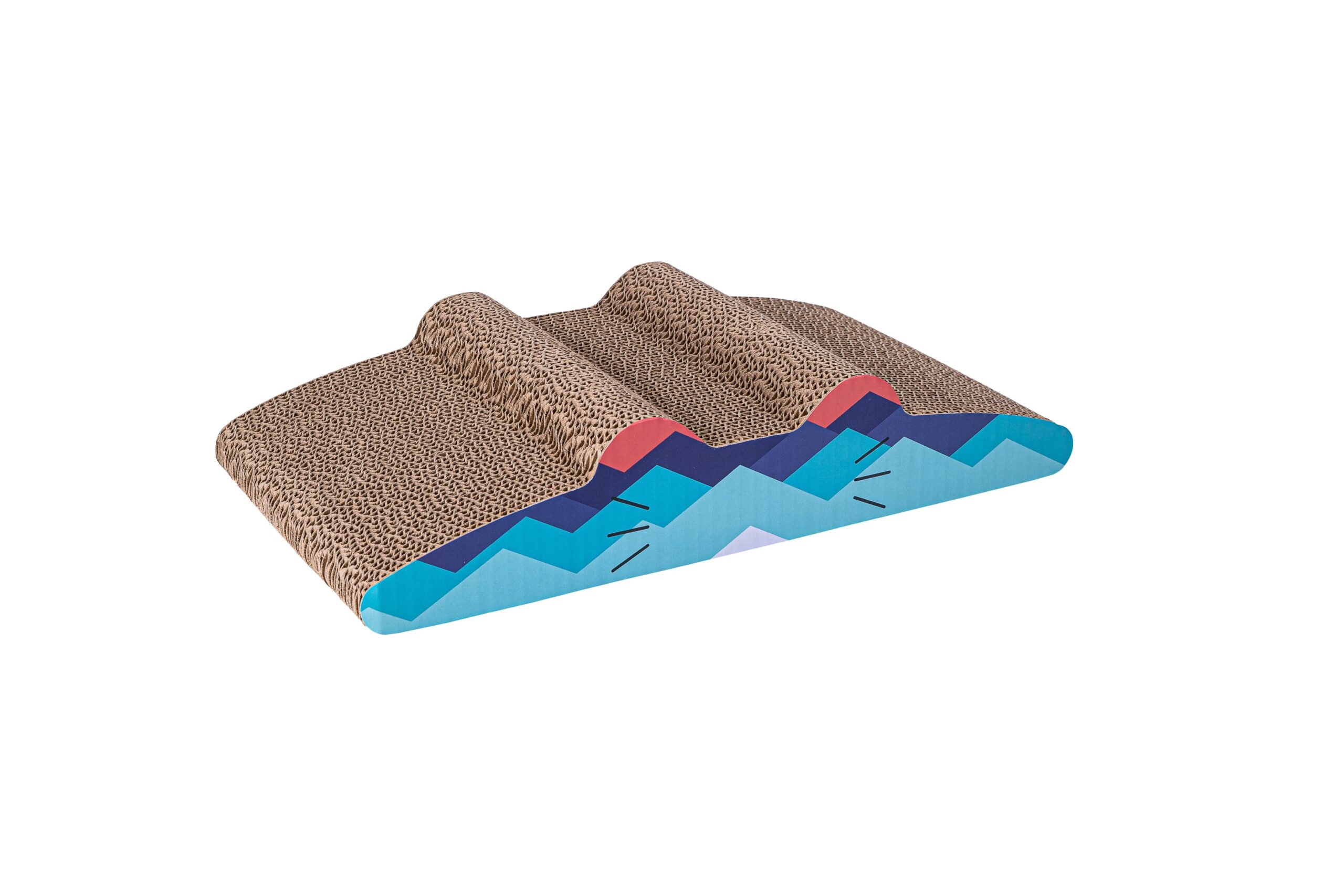 Karton grebalica žaba nebesko plava mačja trava 45 × 24 …