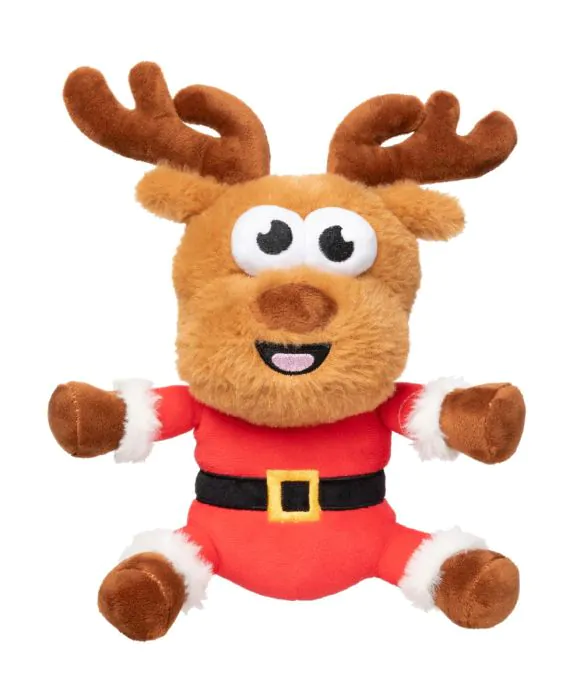 FuzzYard Xmas Toy - Reggie Claus Reindeer L